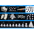 Todos los tipos Diferentes colores Nombres Accesorios de tubería de PVC